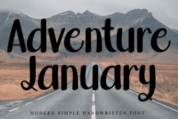 Adventure January Font