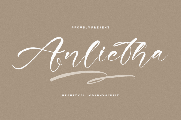 Anlietha: A Polished Script Font for Small Business Branding
