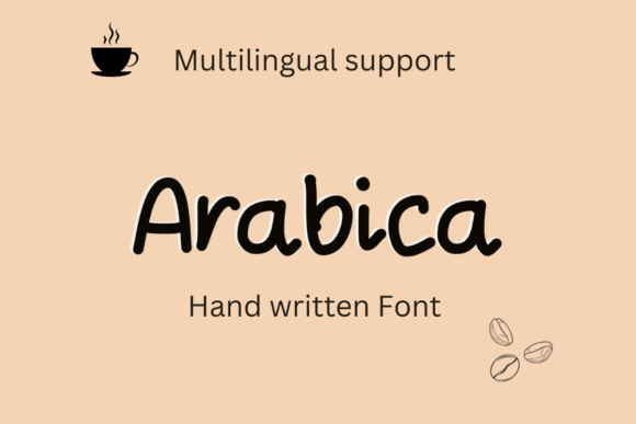 Arabica: A Handwritten Font for Web Design
