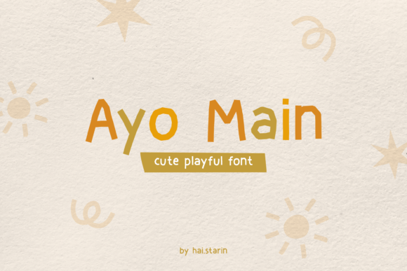 Ayo Main: Playful Typography for Impact