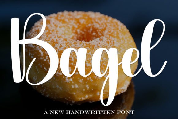 Bagel: A Handwritten Typeface for Modern Editorial Design