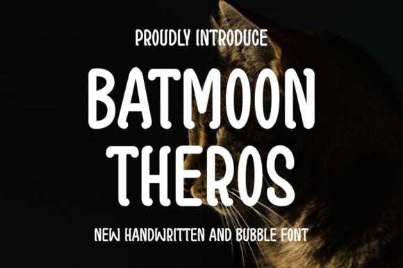 Batmoon Theros: A Handwritten Typeface for Editorial Design