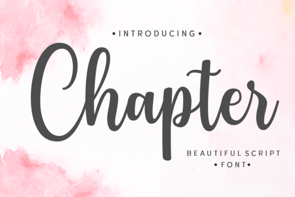 Chapter: A Script Font for Elegant Design