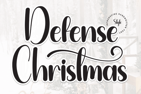 Defense Christmas Font: A Designer's Take on Elegant Branding