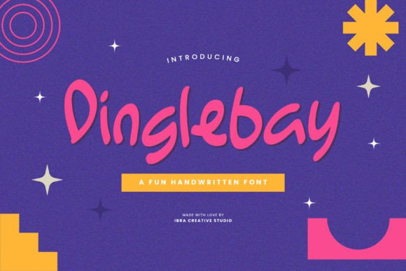 Dinglebay: A Whimsical Script Font for Editorial Design
