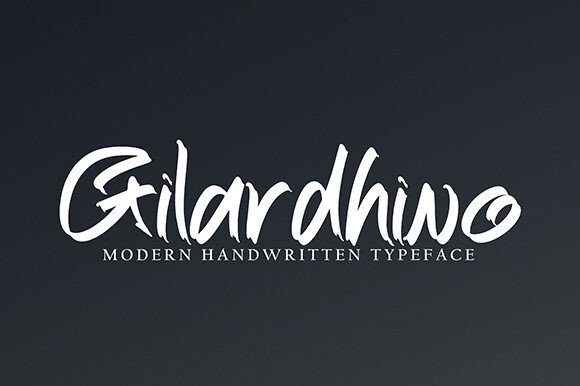 Gilardhino Font: Elevate Your Brand with Modern Script