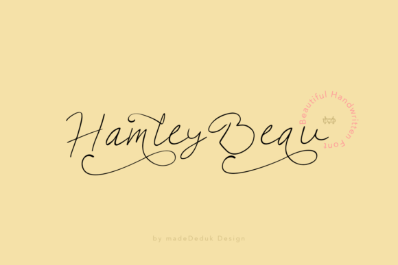 Hamley Beau Font Review: A Realistic Handwritten Typeface for Brands