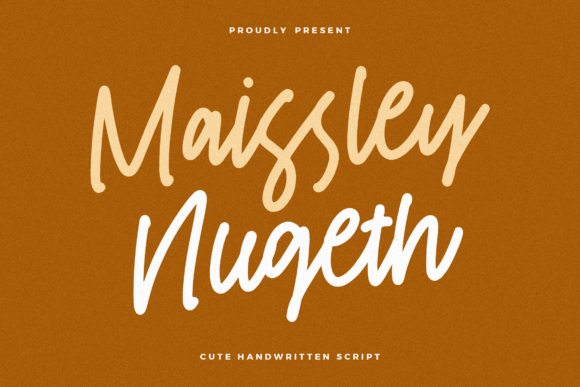 Maissley Nugeth: A Font That Speaks