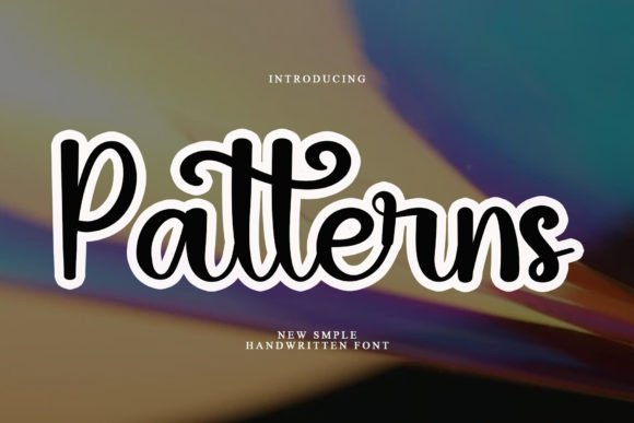 Patterns: A Sweet Handwritten Font