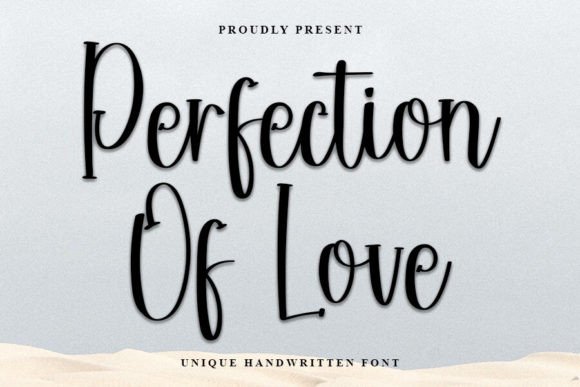 Perfection of Love Font for Business