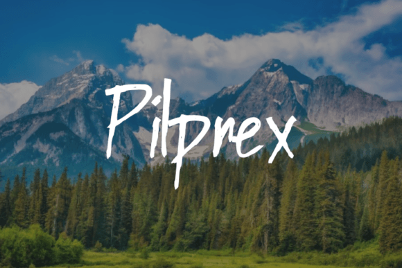 Pilprex: The Handwritten Font That Stops the Scroll