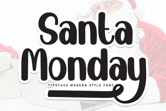 Santa Monday: A Handwritten Font for Polished Branding