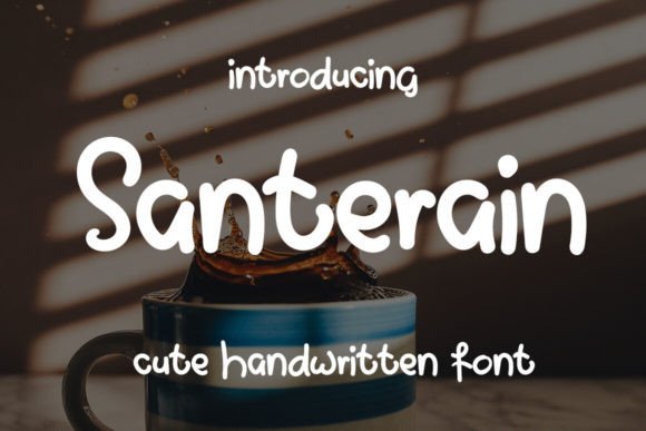 Santerain: An Elegant Script Typeface for Web Design