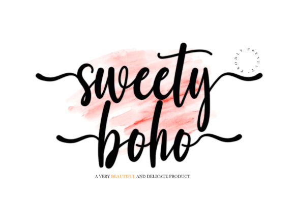 Sweety Boho Font: A Maker's Secret for Handmade Goods
