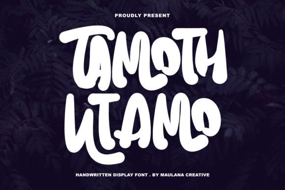 Tamoth Utamo: A Handwritten Typeface for Authentic Branding